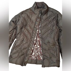 Eddie Bauer Premium Goose Down Quilted Jacket - Size S